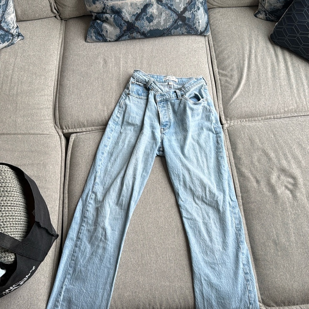 Abercrombie The Dad High Rise Curve Love jeans